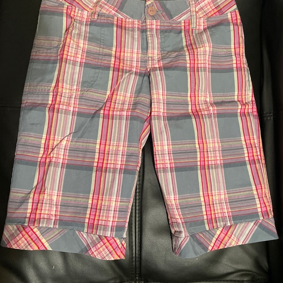 Volcom Multicolor Plaid Shorts - Picture 1 of 3